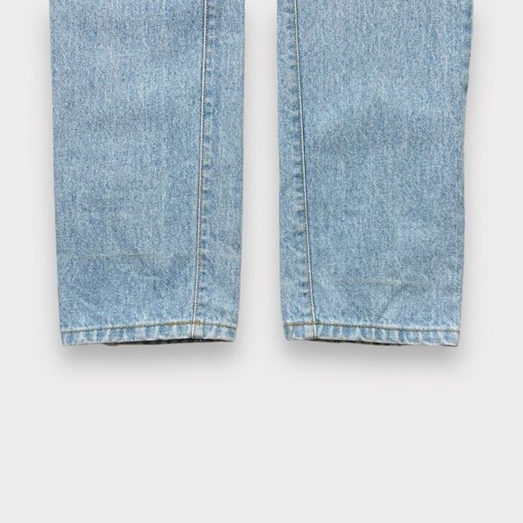 Vtg 90s Guess Jeans USA Blue Denim, Relaxed Taper Heavyweight, 80s USA Made 28 - Picture 6 of 8